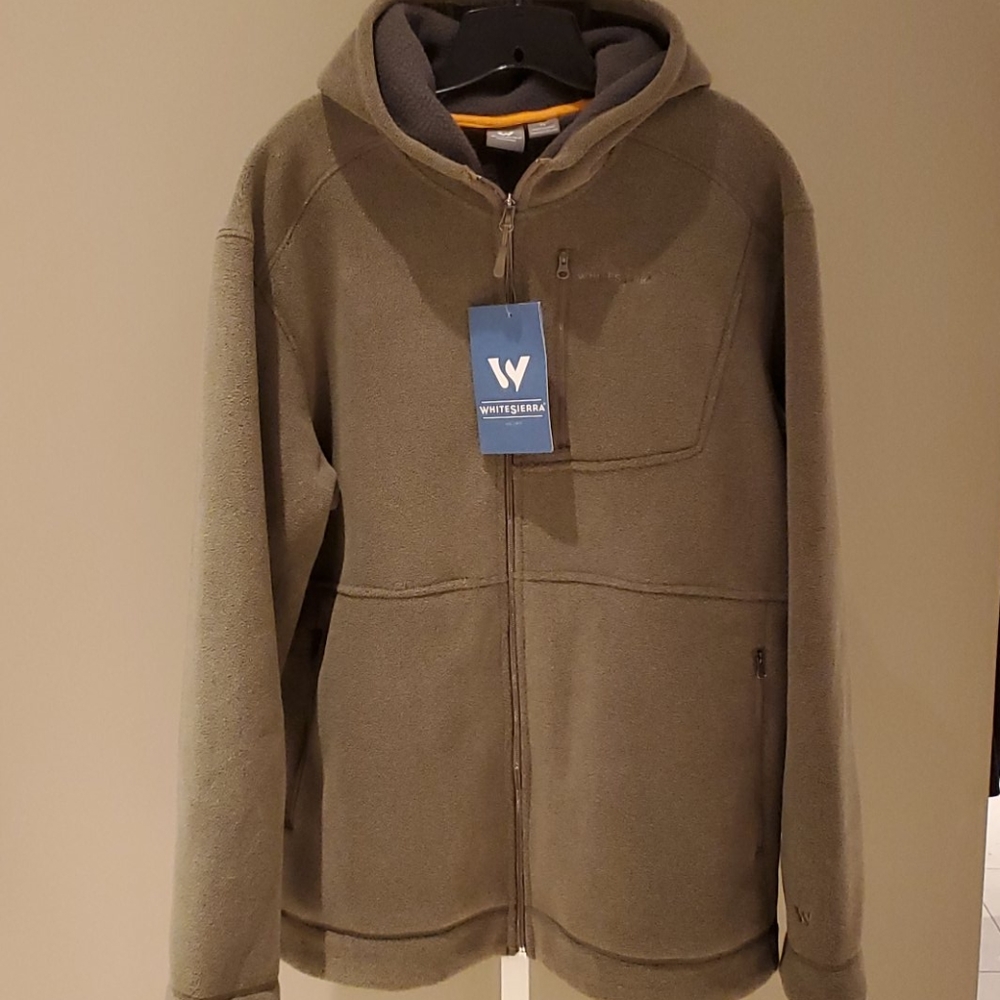 Whitesierra Men's Sherpa Hooded Jacket Size XL - Picture 3 of 9